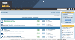 Desktop Screenshot of forum-guitare.fr